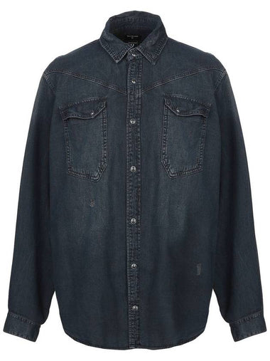 carter western denim shirt - TRUE RELIGION - BALAAN 1