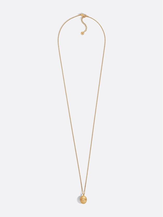 D-Pépite Long Necklace Gold - DIOR - BALAAN 3