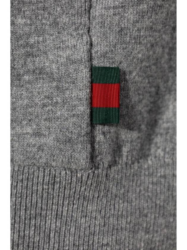 Gucci Sweaters Grey - GUCCI - BALAAN 5