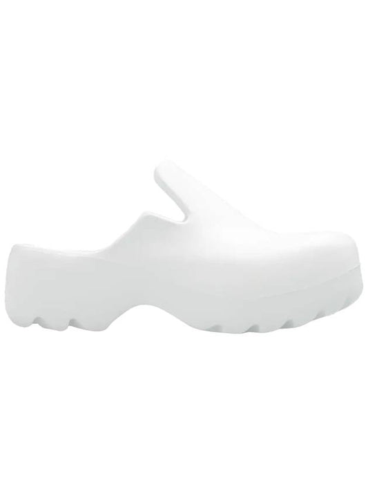 Flash Rubber Sandals White - BOTTEGA VENETA - BALAAN.