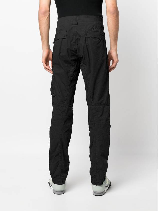 Men's Microlabs Cargo Straight Pants Black - CP COMPANY - BALAAN 6