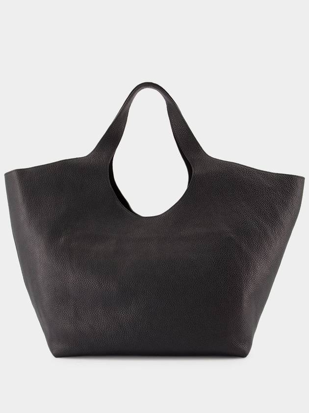 Lili Shopper Bag - ANINE BING - Leather - Black - ANINE BING - BALAAN 3