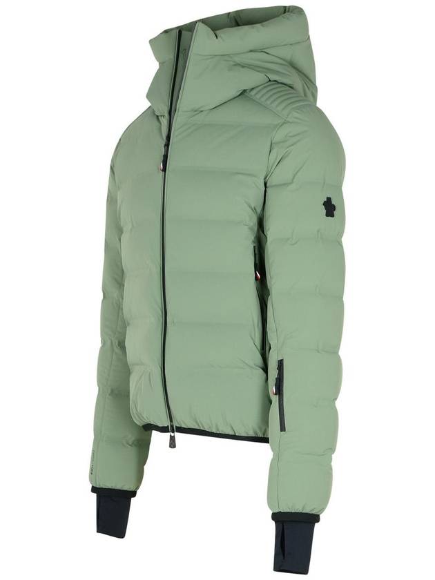 Men s Lagorai Hooded Ski Down Padded Sage Green - MONCLER - BALAAN 3