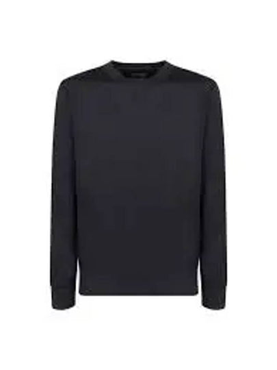 Cotton Silk Sweatshirt Night Blue - GIVENCHY - BALAAN 2