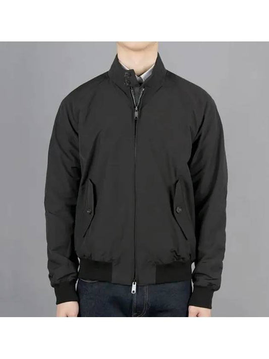 G9 Classic Original Harrington Zip-Up Jacket Black - BARACUTA - BALAAN 2