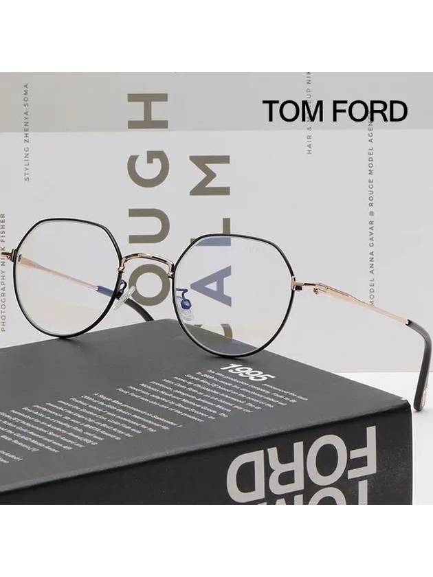 Blue light blocking glasses frame TF5789KB 001 Eye protection Asian fit - TOM FORD - BALAAN 2