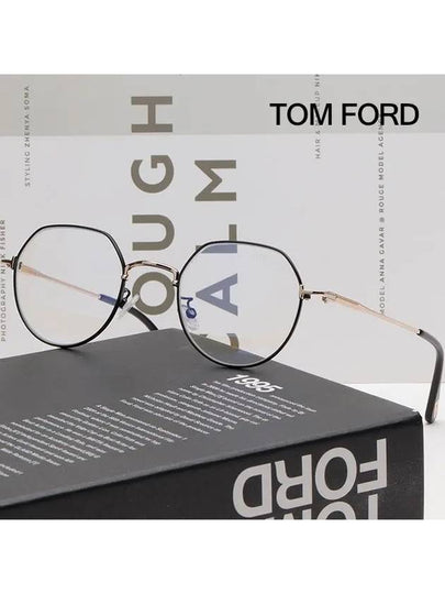 Blue light blocking glasses frame TF5789KB 001 Eye protection Asian fit - TOM FORD - BALAAN 2