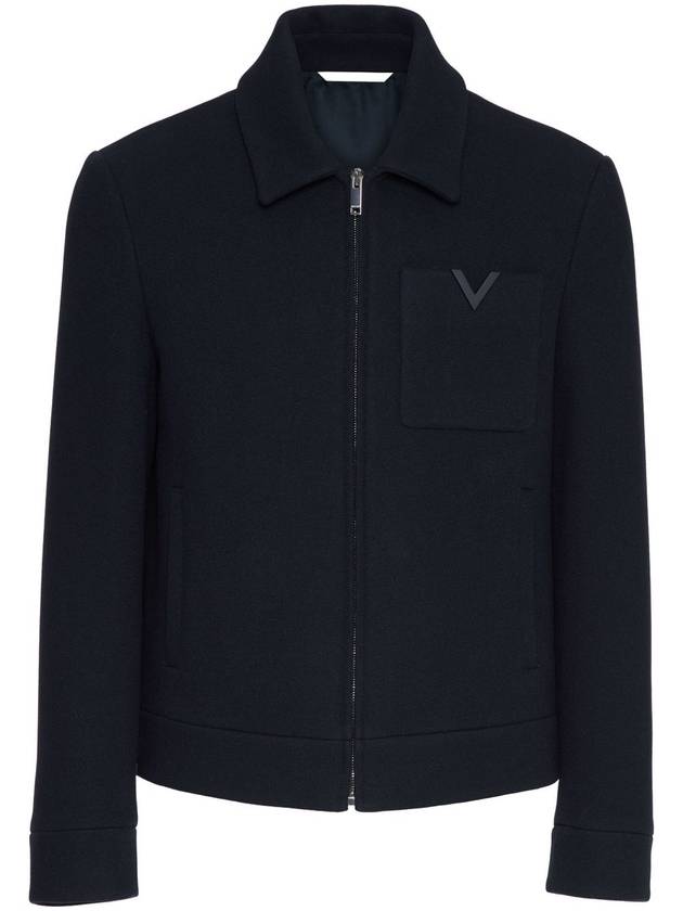 Valentino Garavani Jackets Blue - VALENTINO - BALAAN 1