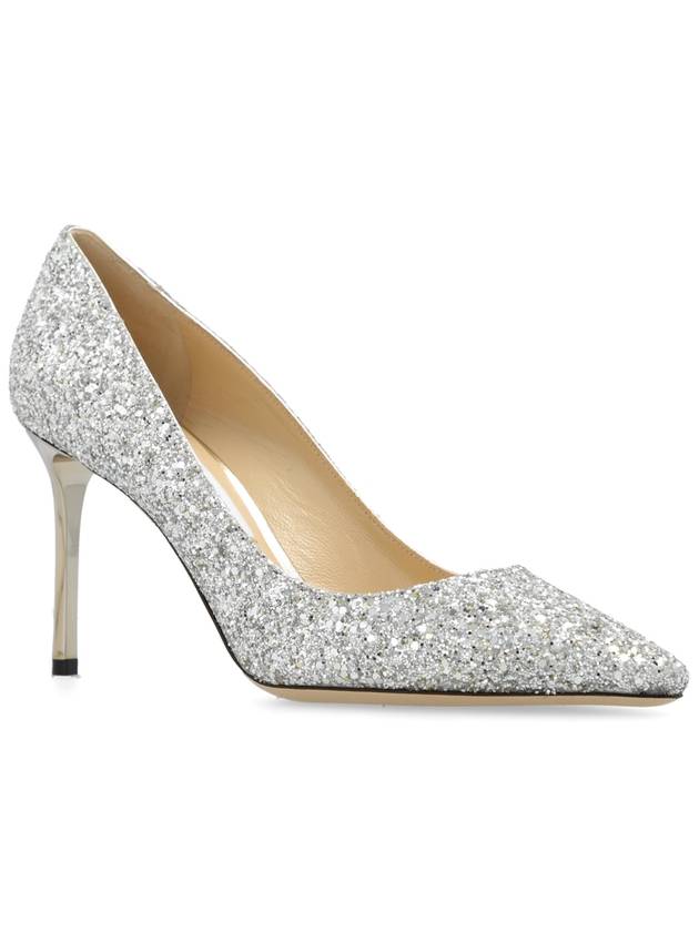 Jimmy Choo ‘Romy’ Glitter Pumps, Women's, Silver - JIMMY CHOO - BALAAN 4