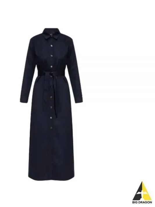 Gwyneth Long Dress Navy - A.P.C. - BALAAN 2