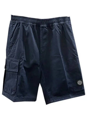 Logo patch pocket Bermuda banding shorts 32320175 1095821 - STONE ISLAND - BALAAN 1