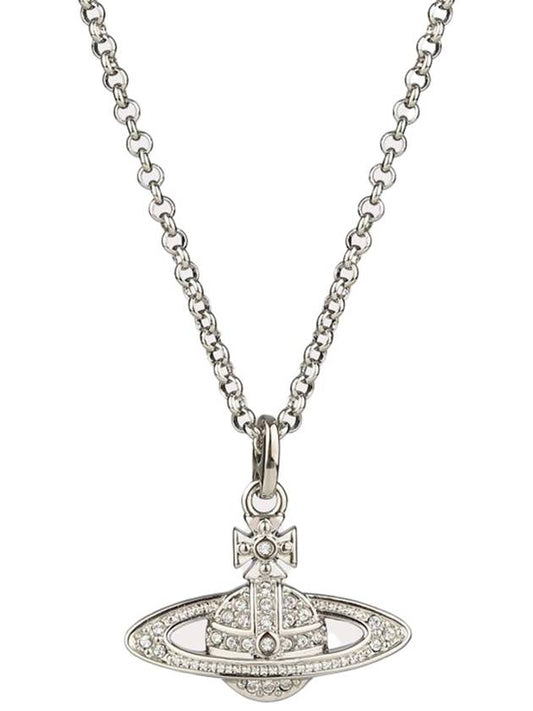 Mini Bas Relief Pendant Necklace Silver - VIVIENNE WESTWOOD - BALAAN 2