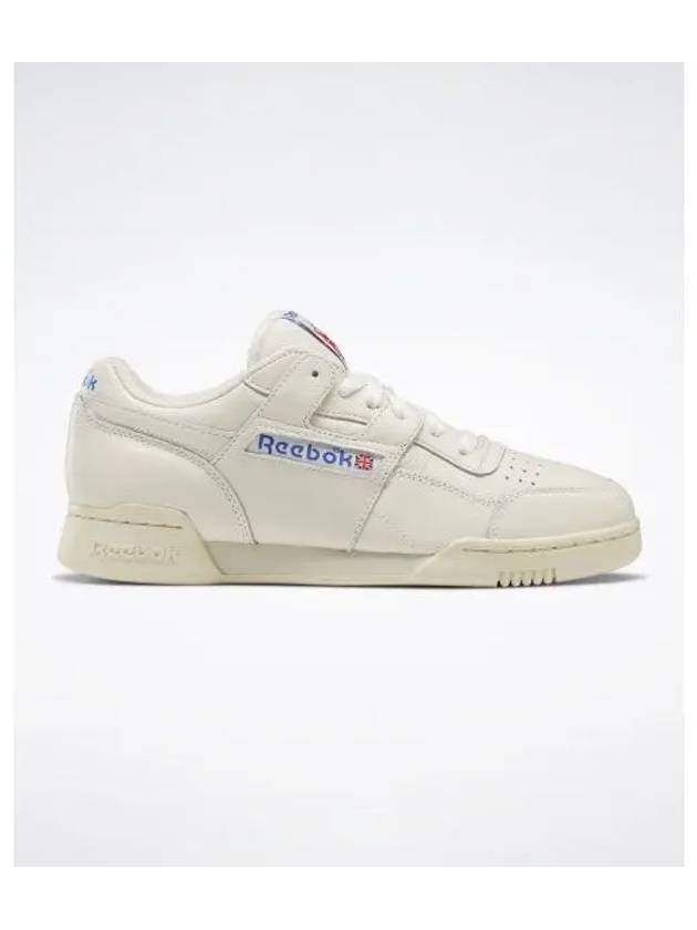 Workout Plus Vintage Low Top Sneakers Cream - REEBOK - BALAAN 1