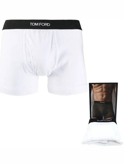 Men's Classic Fit Boxer Briefs White - TOM FORD - BALAAN 2