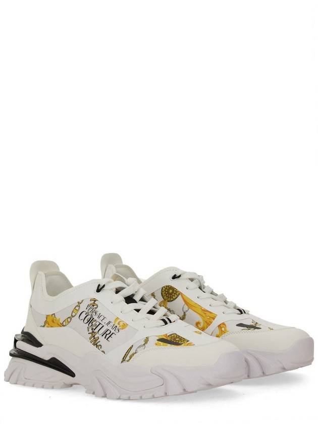 Versace Jeans Couture Sneaker With Logo - VERSACE - BALAAN 2