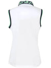 Leslie Sleeveless PK Shirt White - J.LINDEBERG - BALAAN 4