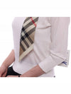 Skinny Check Silk Scarf Archive Beige - BURBERRY - BALAAN 7