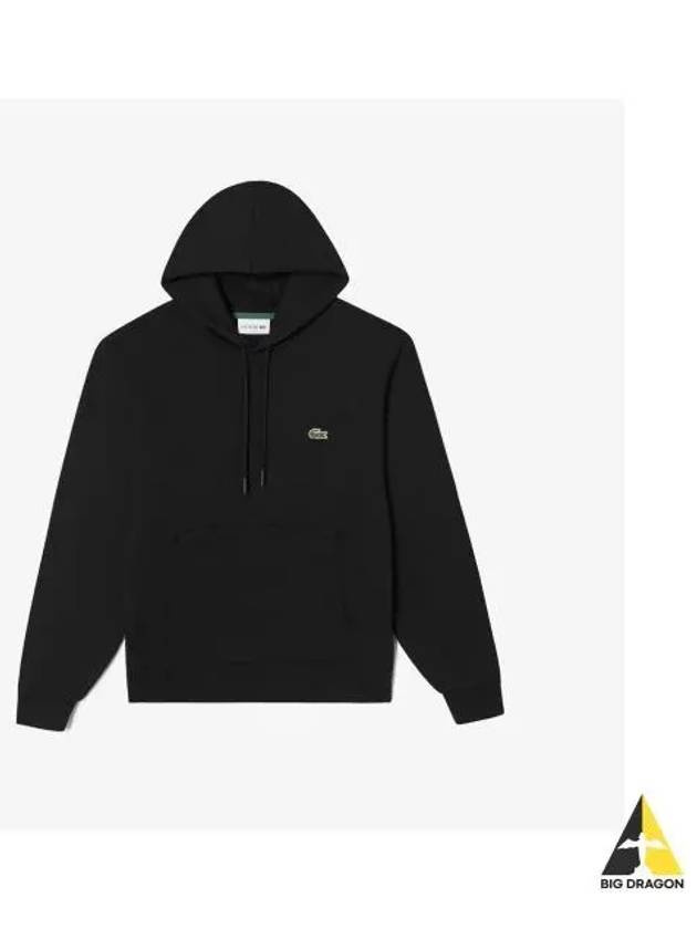 Men s Basic Hooded Sweatshirt Black - LACOSTE - BALAAN 1