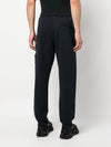 Compass Patch Cotton Track Pants Navy - STONE ISLAND - BALAAN 4