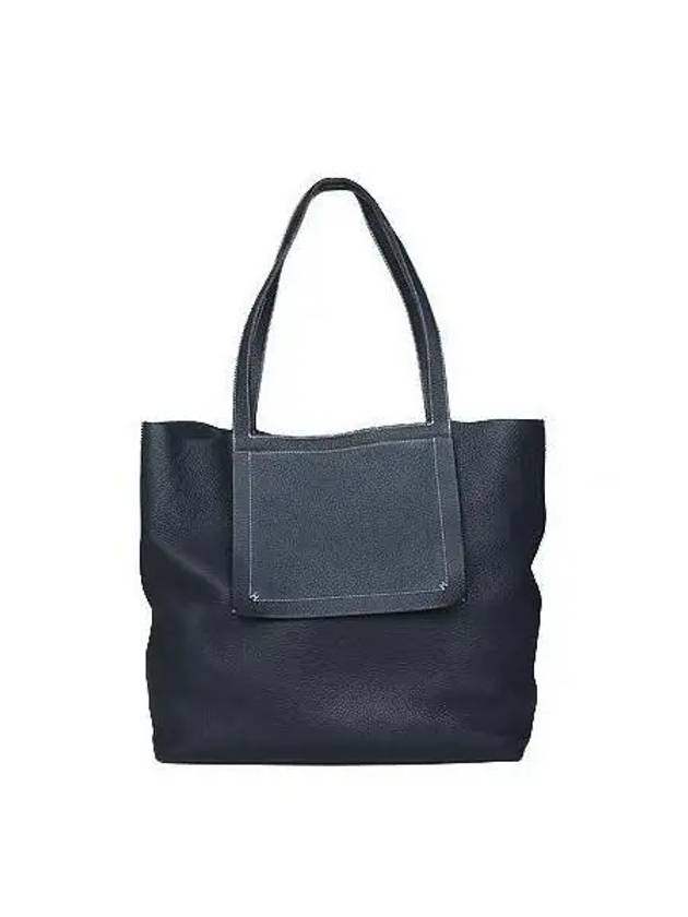 navy shoulder bag - HERMES - BALAAN 1