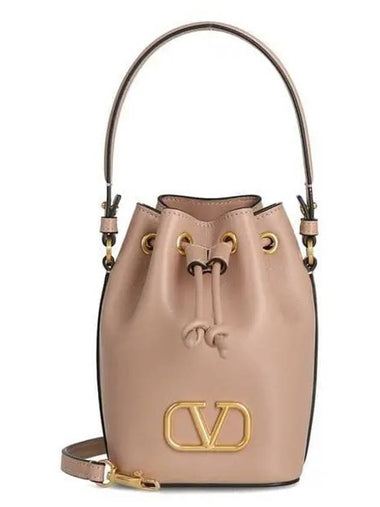 V logo 5W2P0Z44 VNL GF9 bucket bag tote cross 1118474 - VALENTINO - BALAAN 1