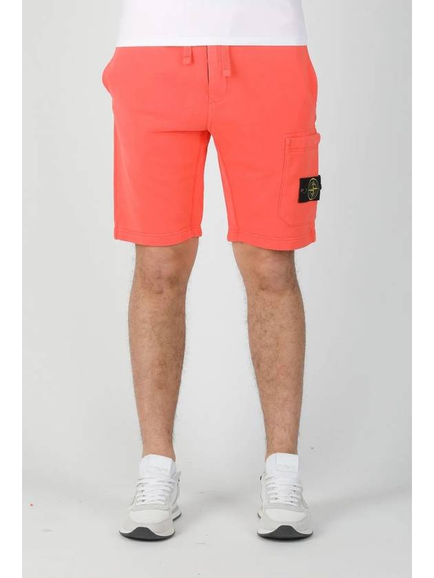 Wappen Patch Cargo Training Shorts Orange - STONE ISLAND - BALAAN 3