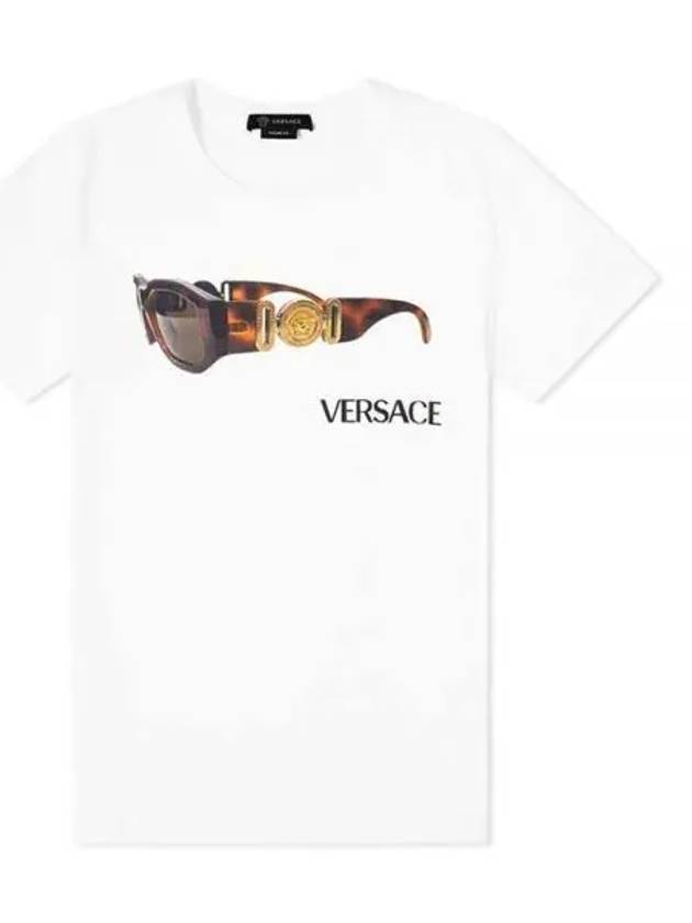 Bigi Sunglasses Printed Short Sleeve T-Shirt White - VERSACE - BALAAN 2