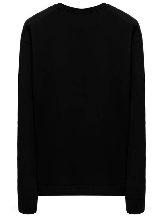 V Logo Print Sweatshirt Black - VALENTINO - BALAAN 3