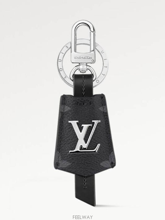 LV Cloches Cles Bag Charm Key Holder Black - LOUIS VUITTON - BALAAN 2