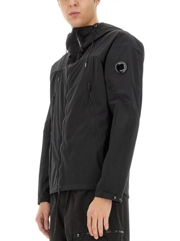 Protek Hooded Jacket Black - CP COMPANY - BALAAN 5