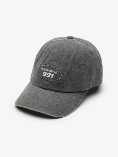 NBGDEFE601 C 66 991 Soft Ball Cap GRAY - NEW BALANCE - BALAAN 1