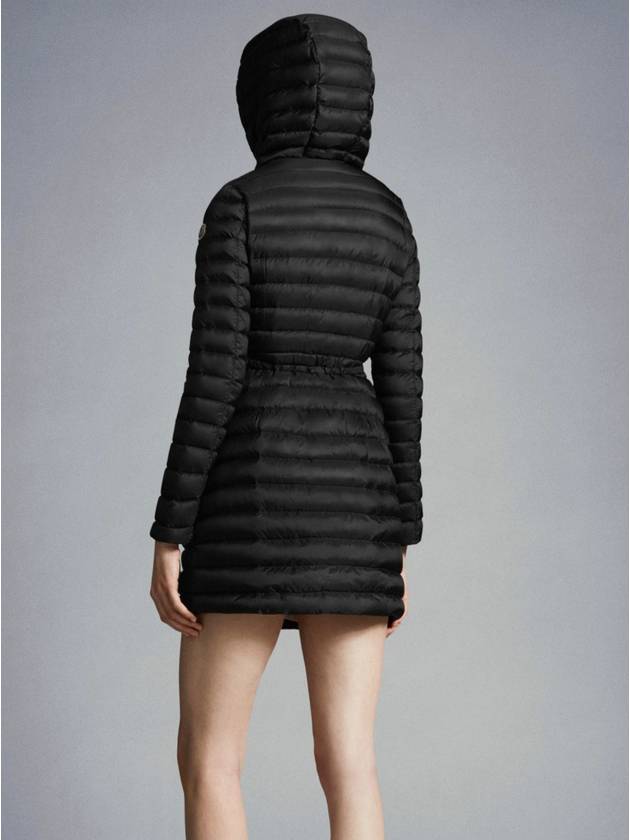 Women s Barbell Long Down Padded Jacket Black Moncler Barbel I10931C1010053048778 - MONCLER - BALAAN 3