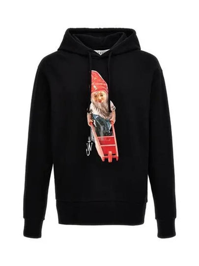 Gnome Print Hoodie Black - JW ANDERSON - BALAAN 2