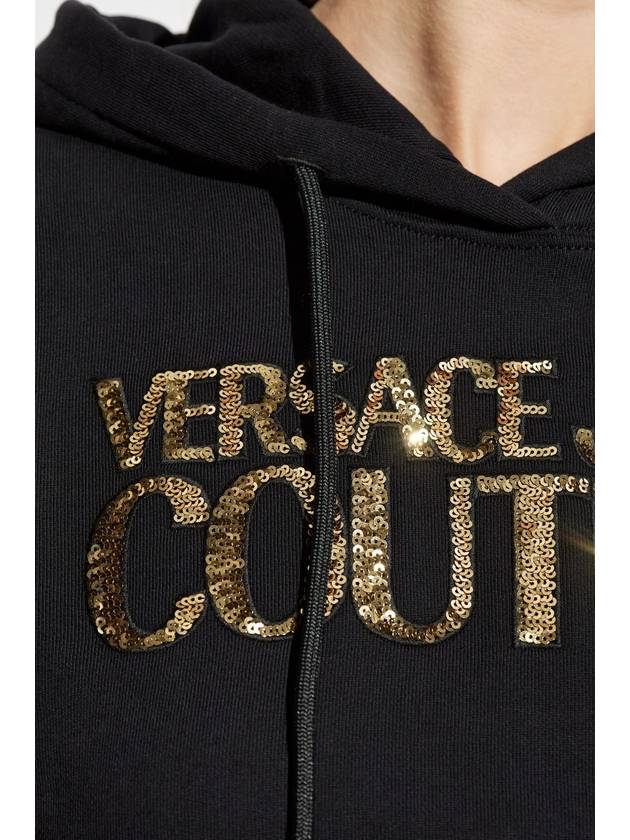 Versace Jeans Couture Hoodie, Women's, Black - VERSACE - BALAAN 5