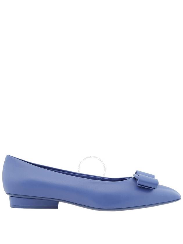 Salvatore Ferragamo Ladies Blue Viva Ballet Flat, Size 7 - SALVATORE FERRAGAMO - BALAAN 1