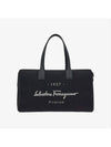 1927 Signature Duffel Bag Black - SALVATORE FERRAGAMO - BALAAN 3