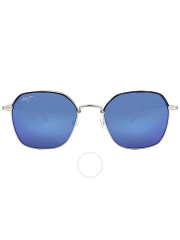 Maui Jim Moon Doggy Blue Hawaii Geometric Unisex Sunglasses B874-17 - MAUI JIM - BALAAN 1