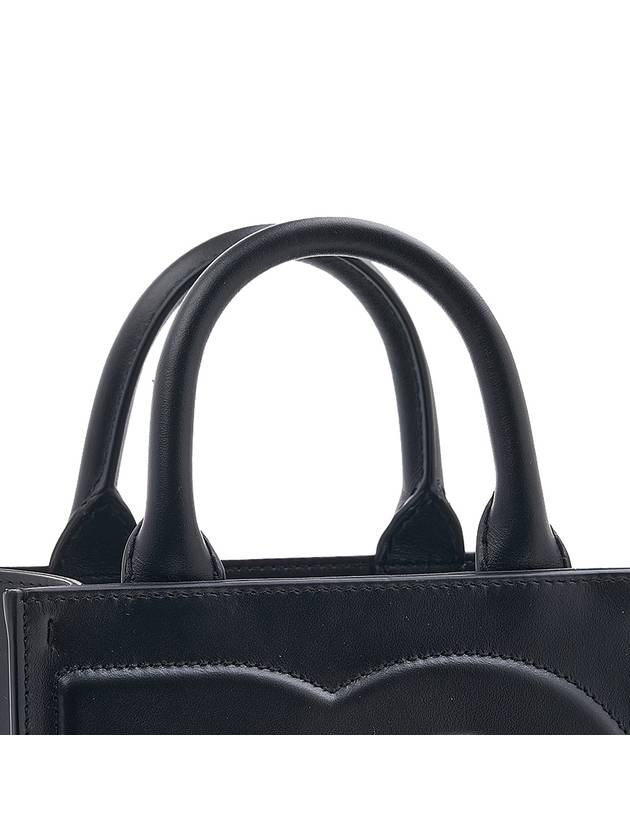 Logo Daily Small Tote Bag Black - DOLCE&GABBANA - BALAAN 8