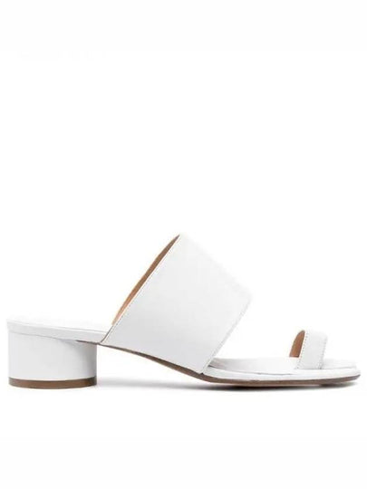 Women's Tabi Bold Strap Hanna Mule White - MAISON MARGIELA - BALAAN 2