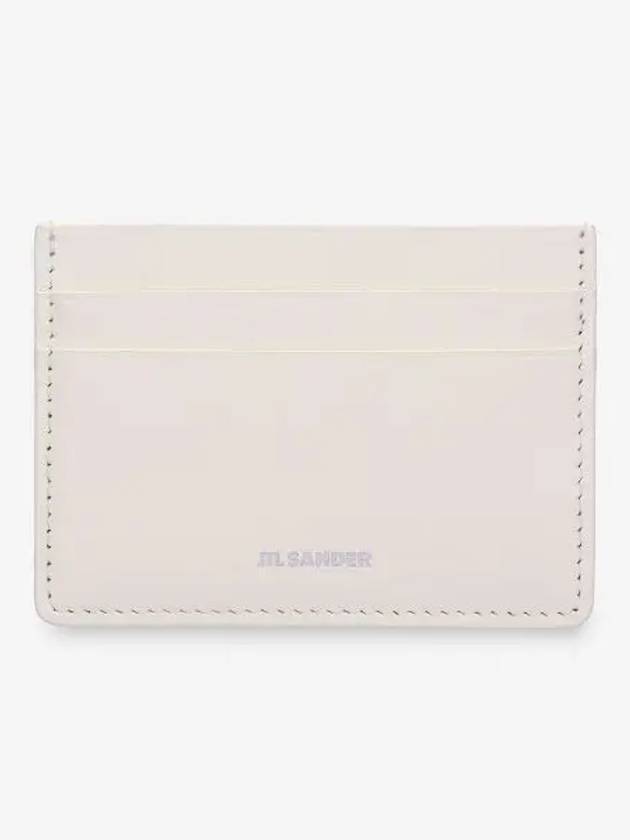 Logo Card Wallet Eggshell - JIL SANDER - BALAAN 2