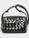 Intrecciato Loop Camera Mini Shoulder Bag Black - BOTTEGA VENETA - BALAAN 3