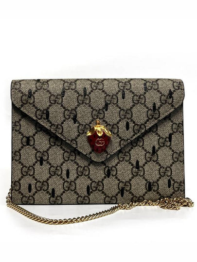 Strawberry GG Supreme Mini Bag Beige - GUCCI - BALAAN 2