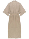 Cotton belted dress M0F79A5089 C8704 - BRUNELLO CUCINELLI - BALAAN 2