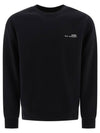 Item Logo Crew Sweatshirt Black - A.P.C. - BALAAN 2