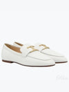 T Timeless Leather Loafers White - TOD'S - BALAAN 2