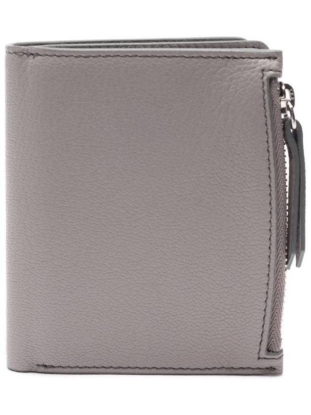 Four-Stitch Leather Half Wallet Grey - MAISON MARGIELA - BALAAN 5