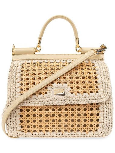 Dolce & Gabbana Shoulder Bag Sicily, Women's, Cream - DOLCE&GABBANA - BALAAN 1