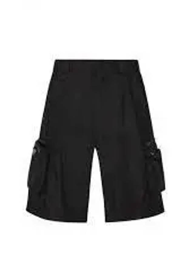 Re-Nylon Bermudas Shorts Black - PRADA - BALAAN 2