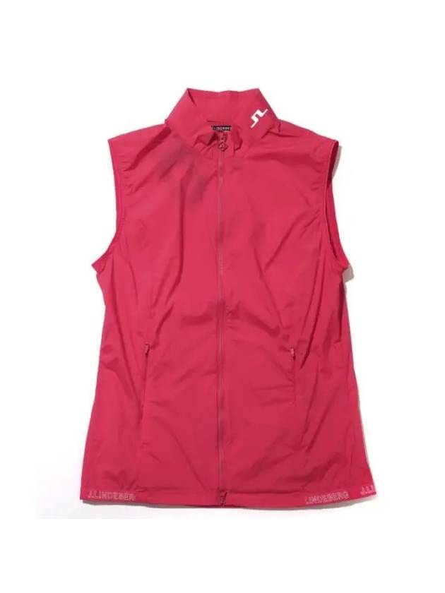 Women's Golf Tenley Vest Pink - J.LINDEBERG - BALAAN 1