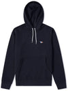 12th Anniversary Fox Patch Hoodie Navy AU00307AT1503 - MAISON KITSUNE - BALAAN 2